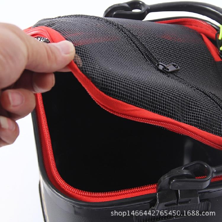 Folding Water Container EVA Collapsible Bucket Fishing Bucket for Boating-Hiking