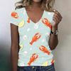 Women's Casual Print Top Blouse for Summer Everyday Wear
