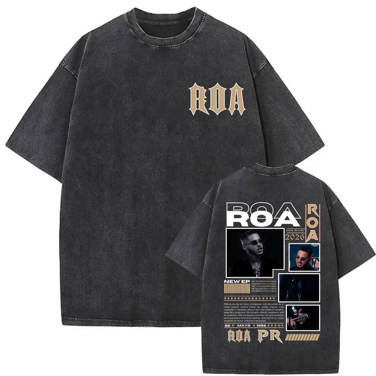 

Rapper CRO Album World Tour Graphic T Shirts Men Women Harajuku s Vintage Oversized T Shirt High Quality Washed Tshirt Tops S