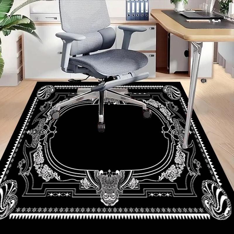 1PC Ornate Pattern Extra Large Non Slip Floor carpet, Office, family, bedroom Large Area Rug Indoor Rugs, Vibrant Colors