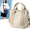 High-value New Canvas Bag, Fashionable and Simple Large-capacity Tote Bag, Daily Commuting Multi-purpose Bento Bag for Women