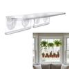 High Transparency Acrylic Plant Rack for Window Gardens Multipurpose Plant Holder Stand For Growing Vegetables
