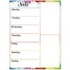 Plan Notepad Magnetic Fridge Stickers Grocery List Week Planner INS Memo Magnetic Sticker  Schedule