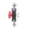 Flexible 1/4Inch Camera Screw Connector Double Male Threaded Rotating Adapter for DSLR Monopod Light Stand