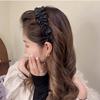 2023 Fashion Hair Bands Hair Hoops Korean Solid Color Headbands Designer Wide Hairband For Women Girls Hair Accessories Headwear