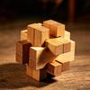 Lu Ban Sluitel Puzzel Rompecabezas De Madera 3D Educatief IQ Logica Plezier Uitdaging Breinbrekers Speelgoed Voor Kinderen & Volwassenen