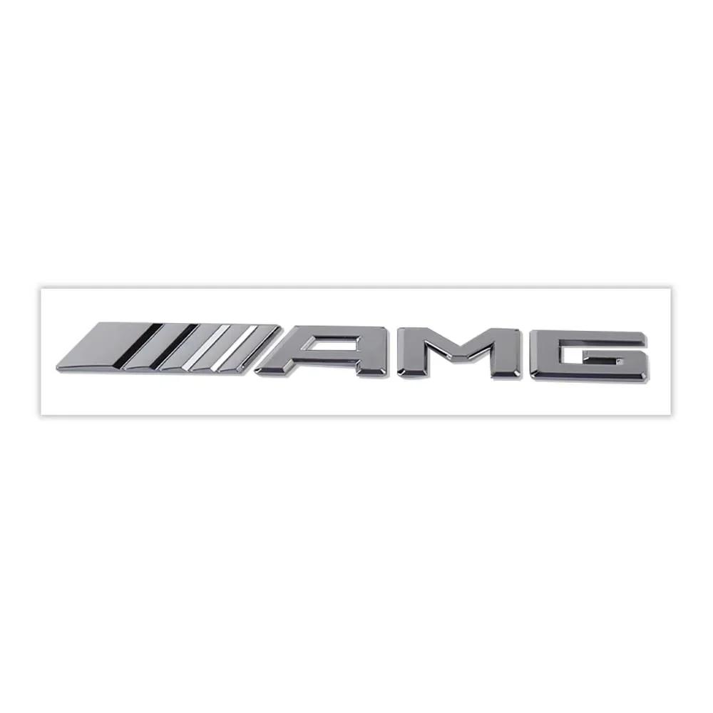 1Pcs Car Letter Badge Center Console Decoration Tail Trunk Stickers For Mercedes benz AMG W203 W204 W205 W176 W211 GLA CLA GLK