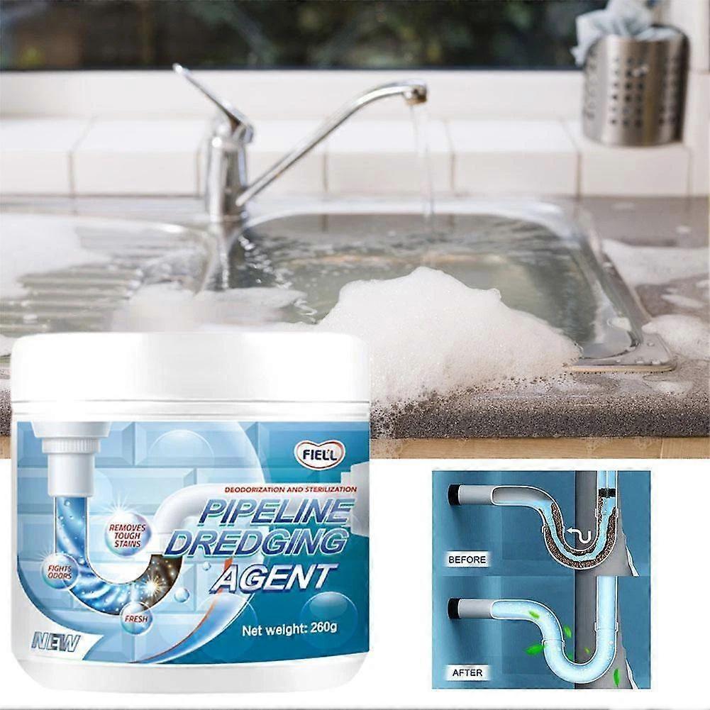Forte Agente Sbloccante per Tubature, Potente Agente Sbloccante per Cucina e Toilette