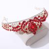 2026 Alloy Crystal Bridal Jewelry Crown, European Wedding Ball Performance Accessories Crown