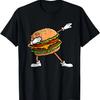 Funny Hamburger Art Kids Men Women Cheeseburger Lover T-Shirt