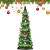 Christmas Trees Retro Hand-Painted Tabletop Xmas Trees Light Ornaments 10/15/20cm Simulated Christmas Tree Model 2026 New Year