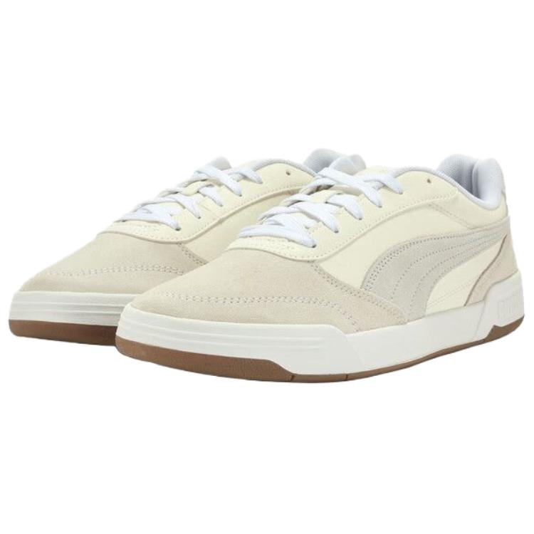 Puma C-Skate Versatile Comfortable Low-Top Skate Shoes Unisex Sneakers Beige 403145-05