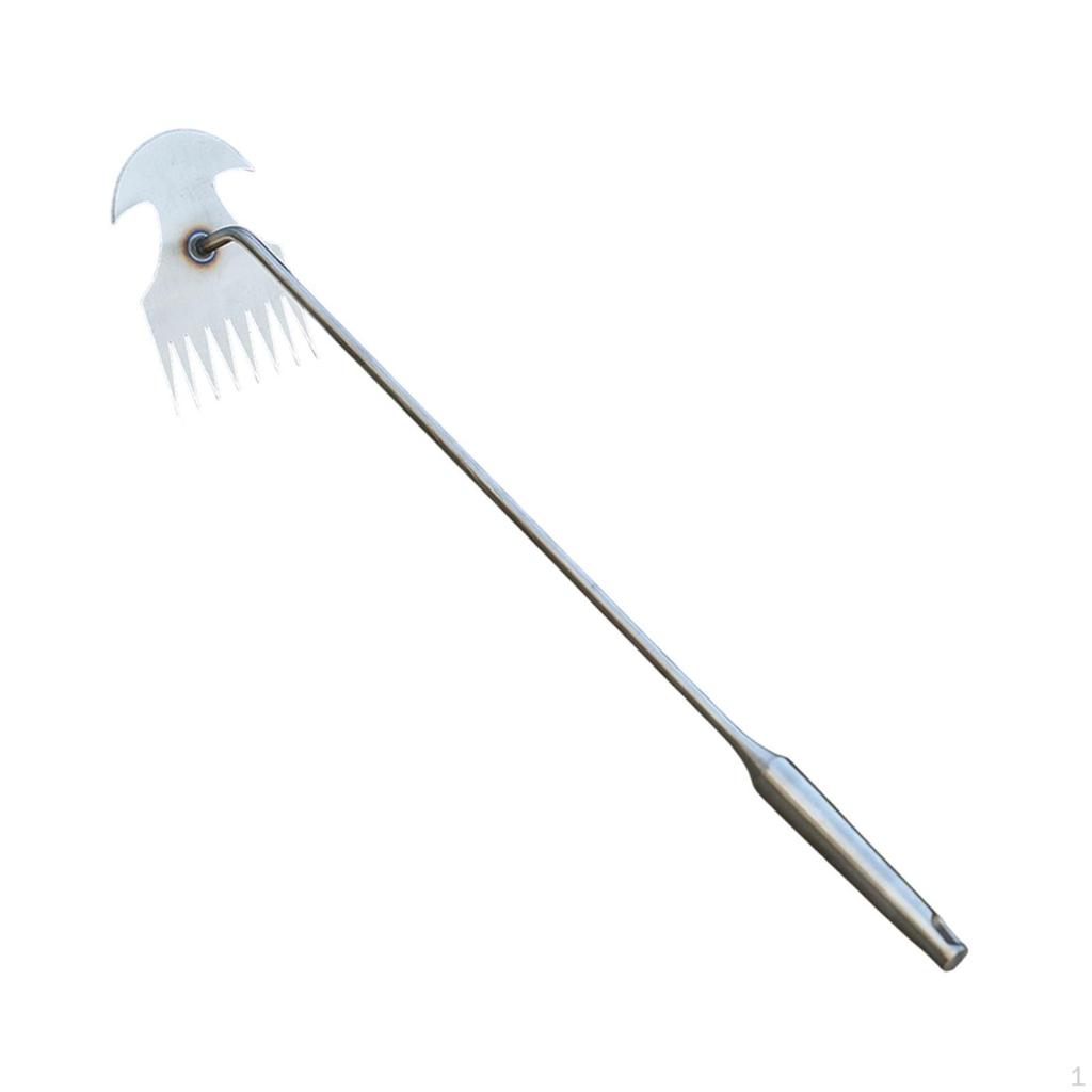 Garden Stuffing Tool Stainless Steel, Portable, Ergonomic Design Comfortable Weeds Puller for