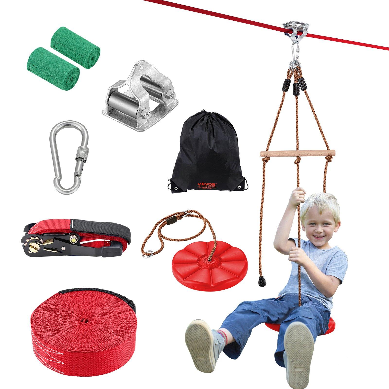 VEVOR Zipline Kit for Kids and