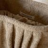 Beige Clam Bag - large
