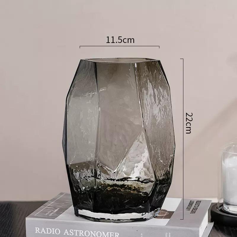 

Ваза Стеклянная ваза Украшение дома Украшения Цветочная композиция Ваза для цветов S