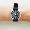 Military Watch Black [Benrus] TYPE-2-SILVER Men's