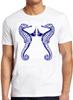 Caballito de Mar Bebiendo Cerveza Divertido Vintage Genial Camiseta T Shirt M725