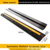 Rubber and Plastic Cable Protection Speed Bump
