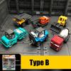 6pcs Alloy Engineering Vehicle Set, Die-Cast Metal Toy Trucks Loader, Tractor  Excavator Toys, Perfect for Holidays and Christmas Gifts