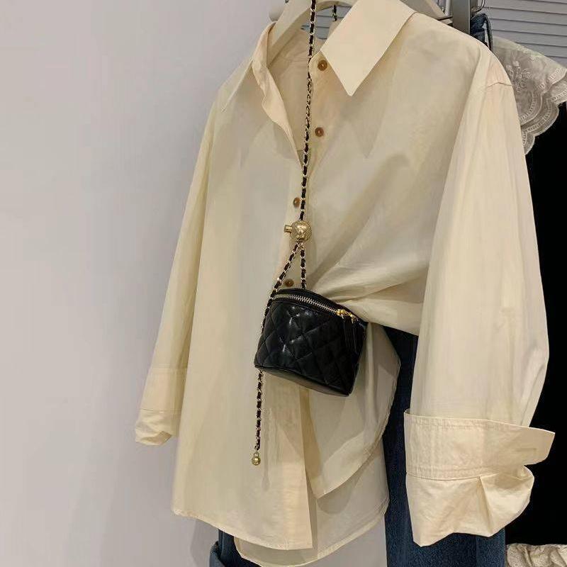 

Французская фиолетовая рубашка, женский топ с длинными рукавами, рубашка в ленивом стиле, повседневный топ, солнцезащитная рубашка, летняя свободная рубашка 3XL жёлтый