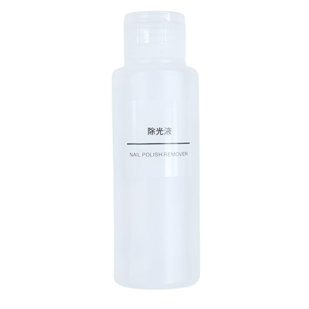 Nail remover 100ml acetone-free gentle on nails supplies manicure polish made Japan