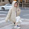 Women's 2023 Korean Short Hooded Down Cotton Jacket - Loose Fit, Thick, Small Size Winter Coat