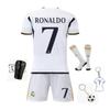 Real Madrid Ronaldo Fotbalový dres Dětský Polyester Prodyšný Rychleschnoucí Tréninkový Zápasový Set