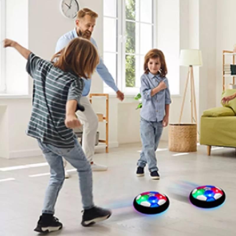 Indoor Games Floating Hover Soccer Ball Air Power With Lights Children Gift Toy
