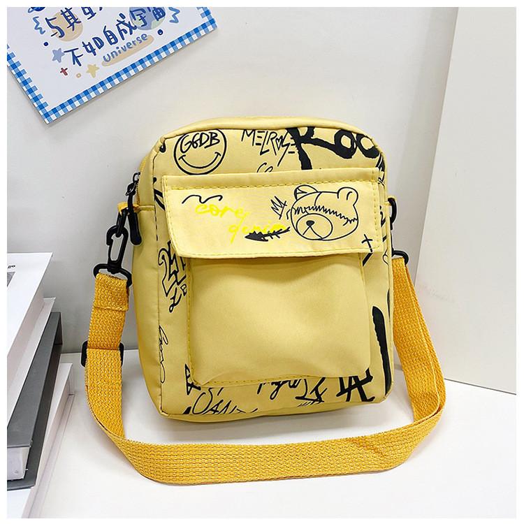 Crafty Small Crossbody Bag With Nylon Material For Daily Casual Use