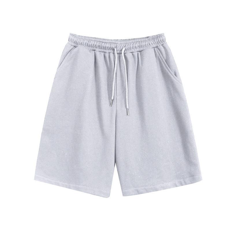 Mens Summer Thin Korean Style Casual Beach Shorts With Elastic Waist For Active Youth