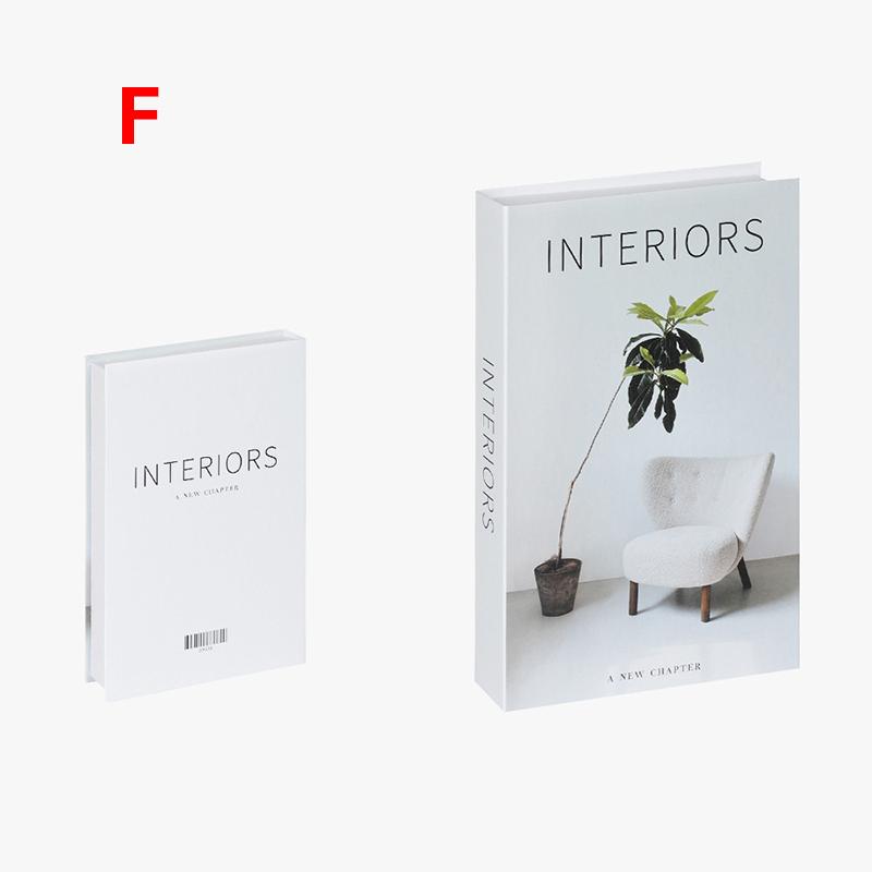 New Luxury Fake Books For Decoration Fashion Creative Simulation Book Desktop Ornament Coffee Table Books Home Decor