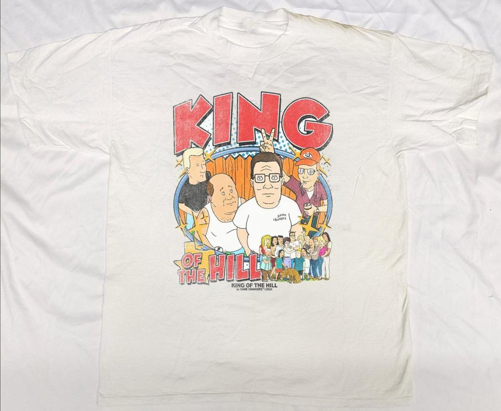 KING OF THE HILL Cotton Unisex Classic All Size S-4XL T-shirt Unisex T-Shirt S