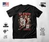 Harry Kane Bayern Number 9 Montage Soccer T-Shirt Black Unisex S-2XL