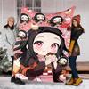 1pc nezouko8 Theme Blanket - Digital Print, Polyester, Cozy for All Seasons, Perfect for Outdoor, and Travel