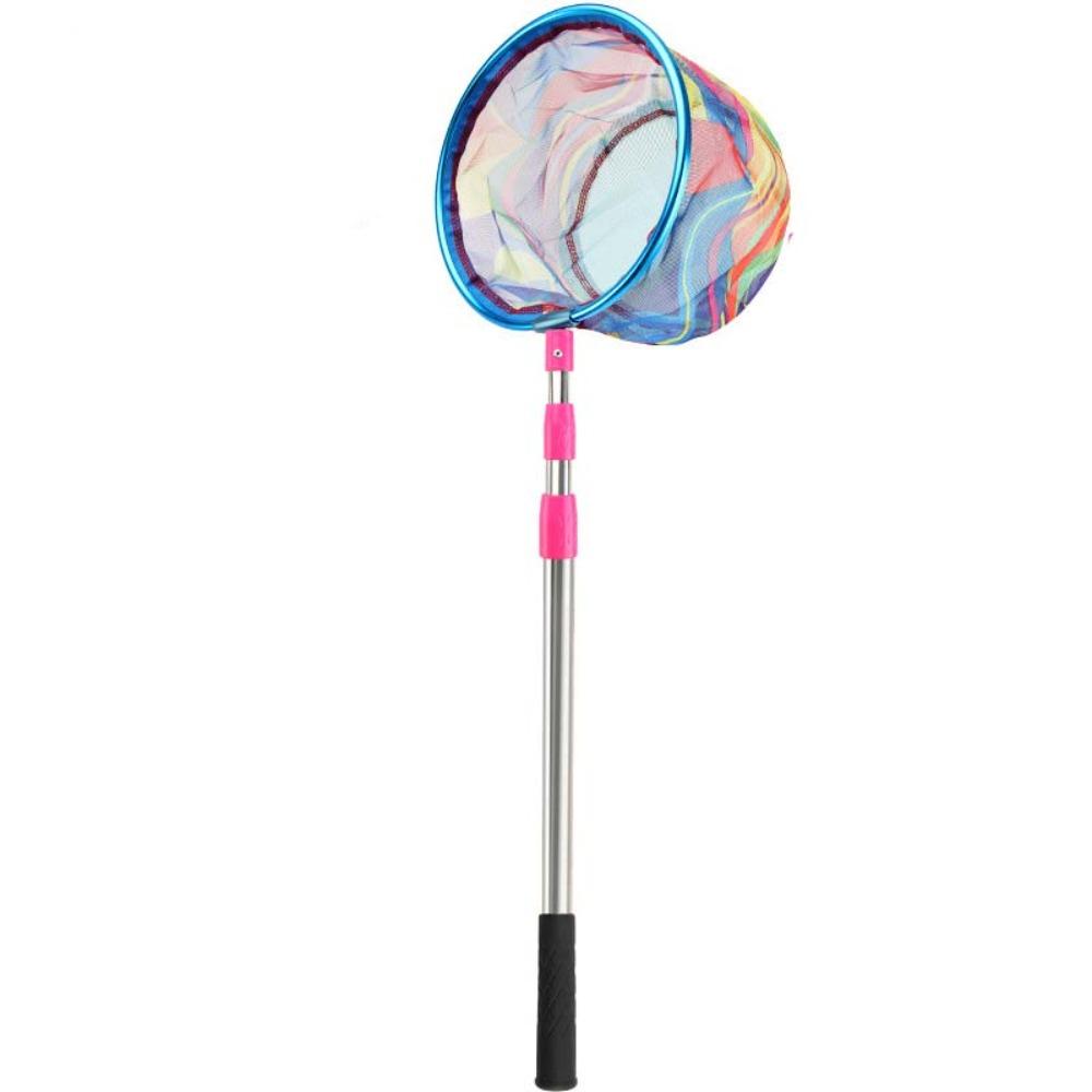 Retractable Design Pocket Fish Dip Net Non-Slip Handle Butterfly Nets  Butterfly Catching 1.2m