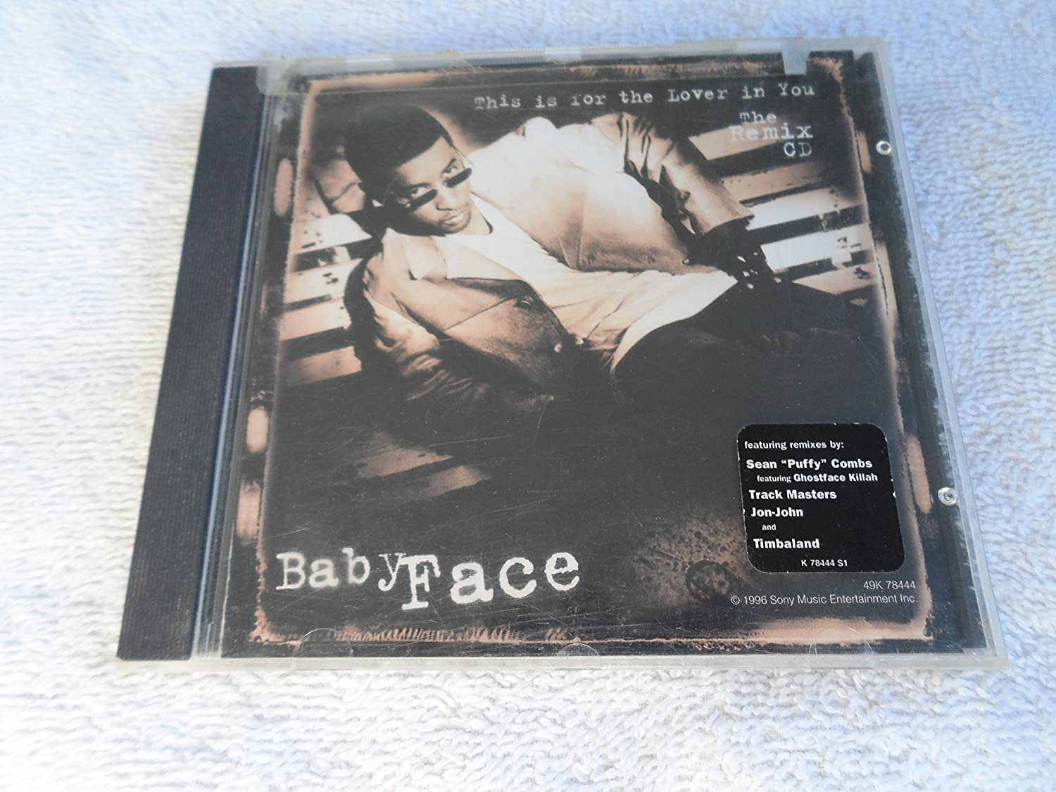 

CD BABYFACE - In Blood We Trust 49K78444 Epic 1996 US Rap & Hip-Hop/R&B Used