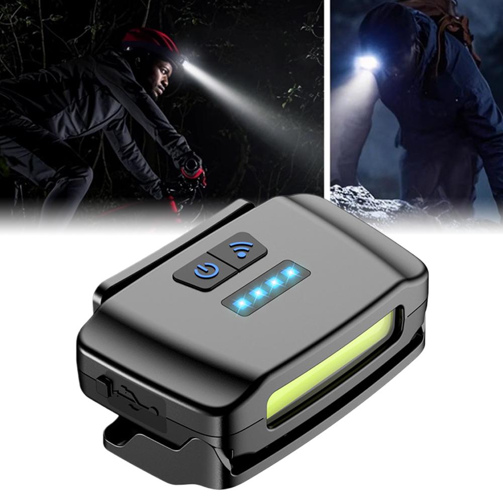 Super Bright Headlamp fishing Clip-on Cap Light Intelligent sensing&mosquito repellent Outdoor Red Light Headlamp for fishing