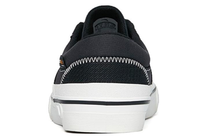 Women's Sneakers Anta Jie Ao Walk Abrasion Resistant Low top Skateboard Shoes Women's Black White Lace Up