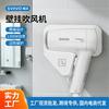 Ruiwo High-Power Wall-Mounted Hair Dryer for Hotels