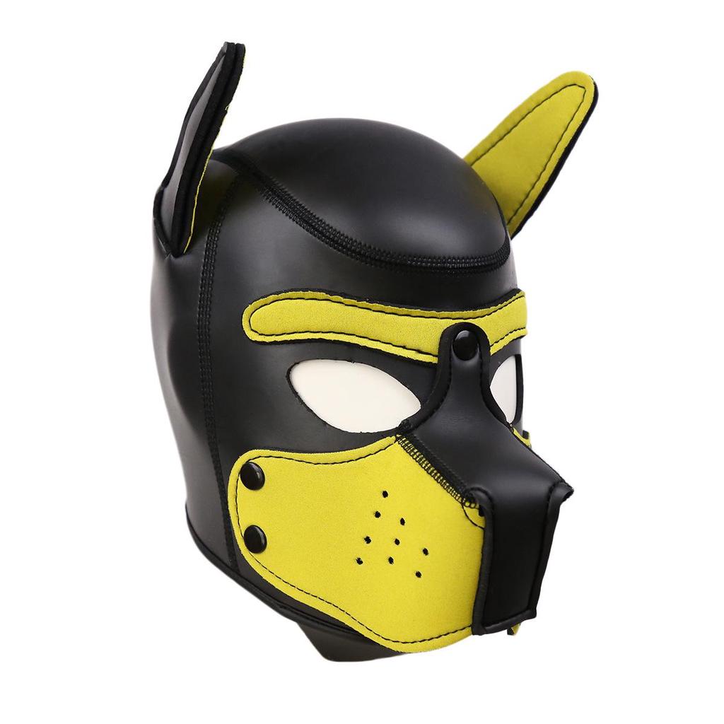New K9 Performance Erotic Dog Mask Headgear for Nightclub Shows