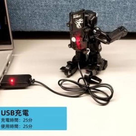 OBEST Fighting Battle Remote Radio Controlled Experience Christmas Set of Black White Robots, Robots, Boxing, Control, Games, Control, Kids' Birthday,