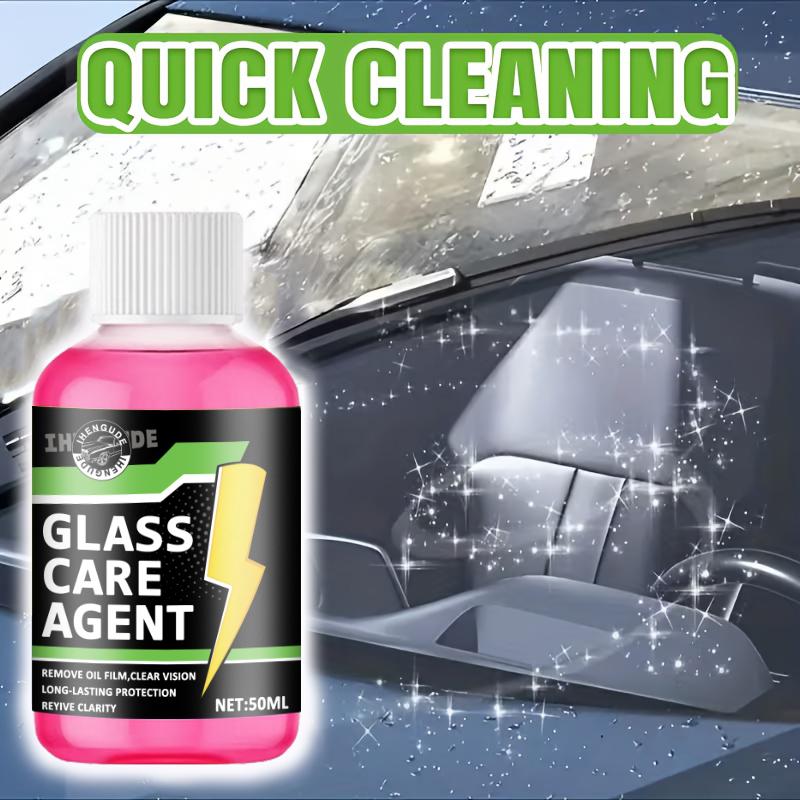 Concentrated Car Glass Coating Waterproof Windshield Wiper Fluid, Keeps Surfaces Smooth, Rainproof, and Anti-Fog Without Streaks, Quickly