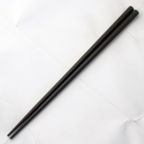 Nagao Chopsticks, 23cm, Set of 10, Black, Dishwasher Safe, SPS Resin, Commercial Use, Made In Japan
