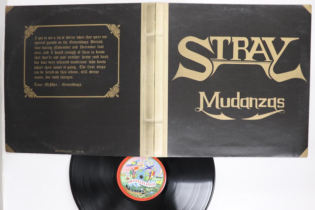 LP Record STRAY  Mudanzas TRA268 TRANSATLANTIC 1973 UK Rock Used