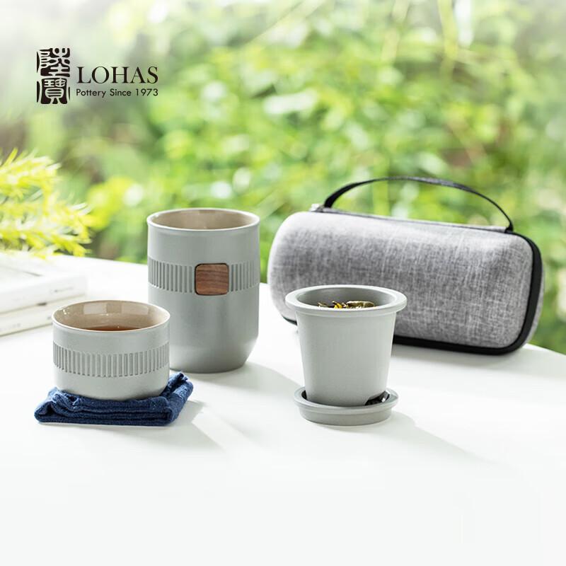 

Lu Bao Portable Ceramic Tea Set