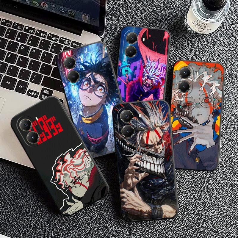 D-Dandadans Okarun Anime Soft Phone Case for Xiaomi Poco X5 X6 X7 X8 Pro Max X3 F7 F8 Ultra M8 M7 M6 M5 Redmi 15 15C 14C 13C 12C
