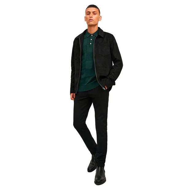Jack & Jones Checker поло с длинными рукавами