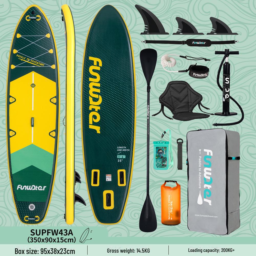 Inflatable SUP Board - Koi Design Paddleboard for Beginners