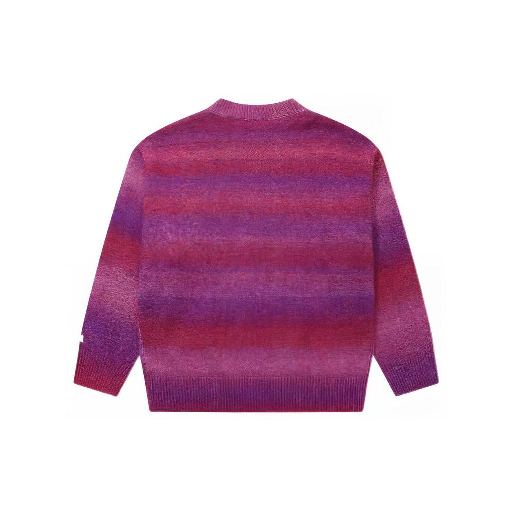 Levis FW22 Solid Striped Long Sleeve Crew Neck Knit Sweater Women Sweater Rose A3240-0006